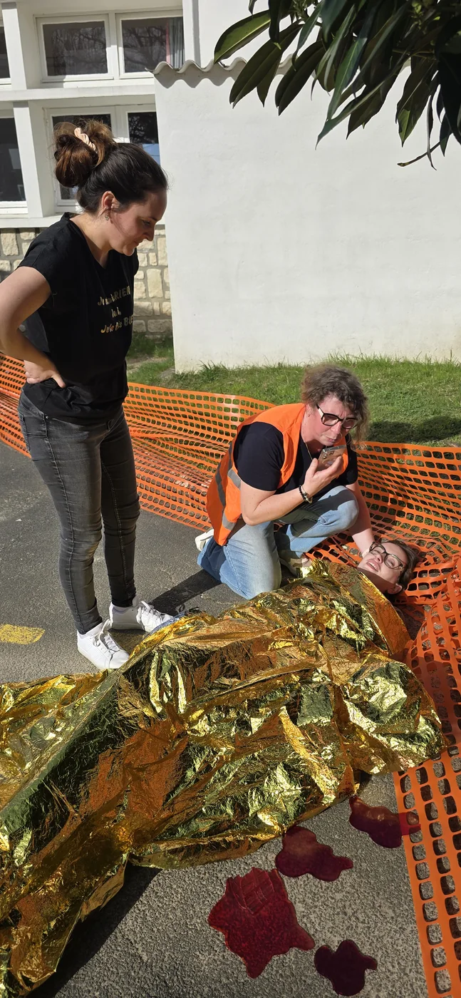 Mise en situation de formation sur le terrain