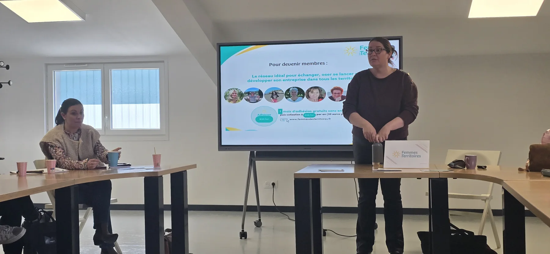 Échange de cadrage pendant une intervention professionnelle